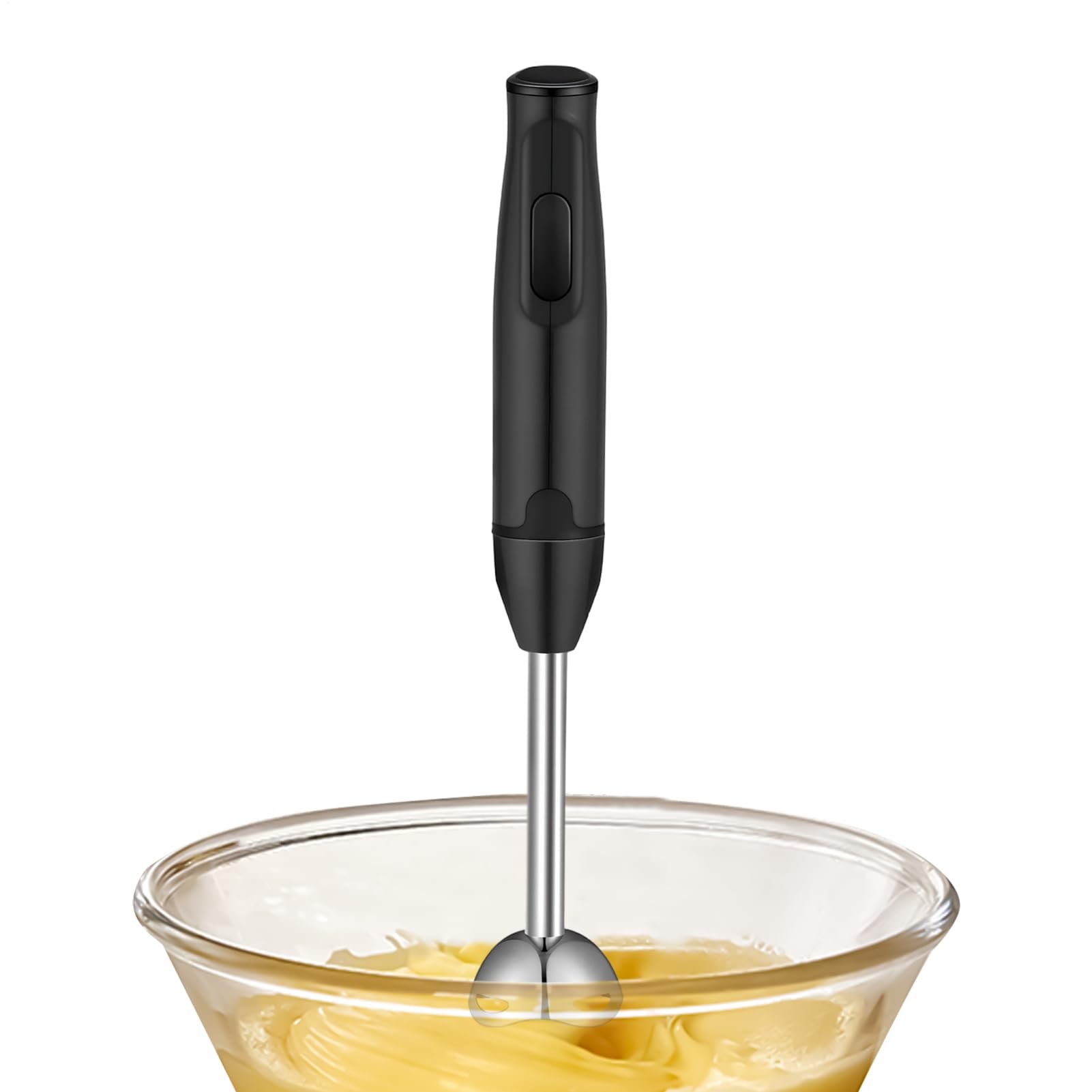 Elektryczny Blender Ręczny 400W Elektryczny Mikser z Końcówką Zanurzaniową | Mikser Ręczny do Napojów Do Napojów, Kawy, Mleka, Kuchni, Zupy, Jedzenia, Puree, Pieczenia,