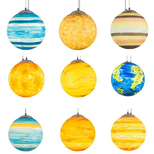 Preisvergleich Produktbild Einfach Zu Installierender Planetarischer Kronleuchter For Das Sonnensystem, Das Erdlicht, Die Dekorativen Lichter Des Jupiters Und Den Mondkindergarten Nordische Einfachheit (Farbe : Venus-S)