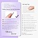 Gellen French Tips 3 in 1 Soft Gel Nail Tips Kit - Soft Gel Nail Tips with Tip Base Coat Top Coat, 240pcs Brown Medium Coffin Nails Fake Nail with Solid UV Nail Glue Nail Extension Kit for Gift