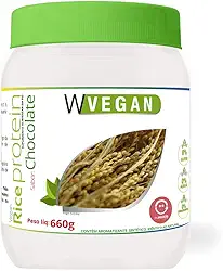 W Vegan Rice Protein 660G Sabor Chocolate
