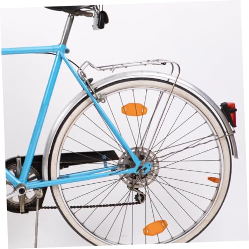 6 Piezas Tapas de Válvula Francesa de Aleación en Naranja Brillante para Neumáticos de Bicicleta, Compatibles con Bicicletas de Montaña y de Ruta, Anti-Rust, Cubre Polvo con Fácil Instalación miniatura 5