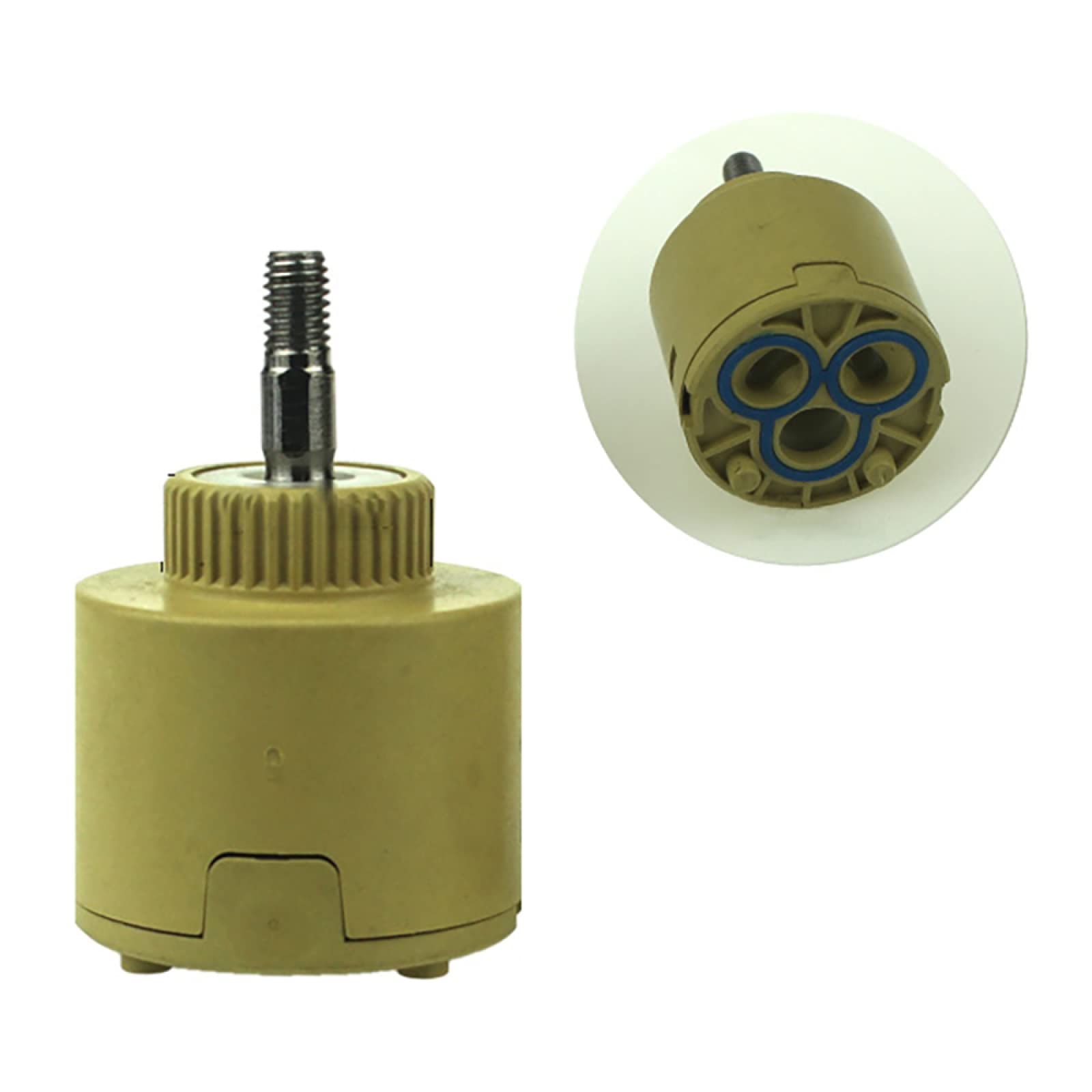 Tap Cartridge 40mm Diameter Water Tap Cartridge Vervanging Cartridge Praktische Keramische Cartridge Disc Kraan Vervangen Deel Keramische Cartridge