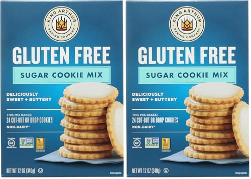 King Arthur, Gluten-Free Sugar Cookie Mix, Gluten-Free, Non-...