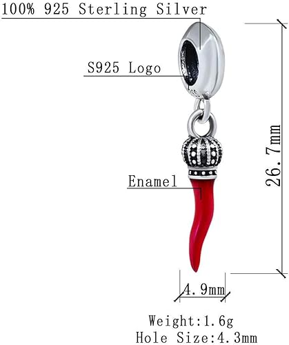 Miniatura 2 de Dijes de la serie Travel Landmark para pulsera europea, plata de ley 925 Las Vegas Casa Blanca templo castillo, estatua de cuerno italiano de la