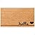 Theodore Magnus Natural Coir Doormat with Non-Slip Backing - 17 x 30 - Outdoor / Indoor (Natural - Hello Love)