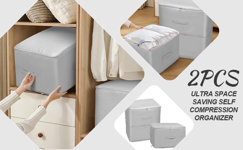 54% Off Self-Compression Storage Bags for Quilts & Blankets - Image 6