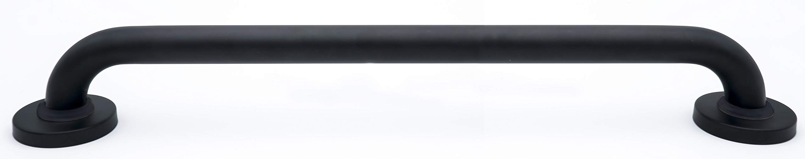 Vidaxl Ridder Grab Bar 60Cm Black Aluminium Bathroom Grab Rail Support Safety Handle