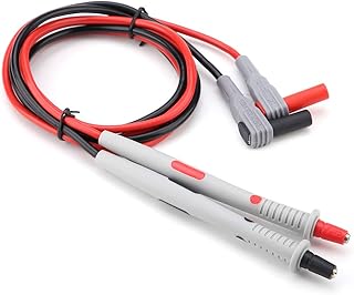 suíte de teste, fácil de armazenar, multímetro profissional preciso, teste de multímetro elétrico, cabo de teste de multímetro, cabo de teste eficiente para eletricista