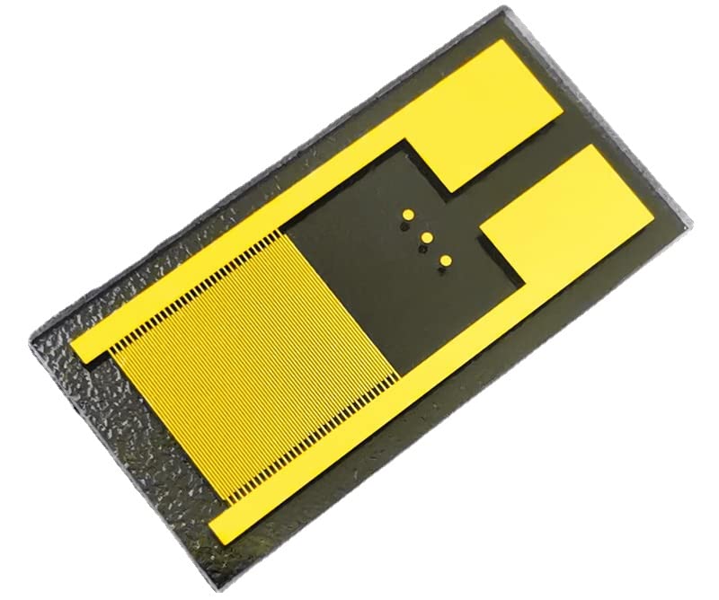 Sensor electroquímico de gases con electrodo interdigital transparente de alta precisión