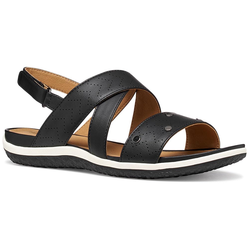Geox D Sandal Vega B, Piatti Donna