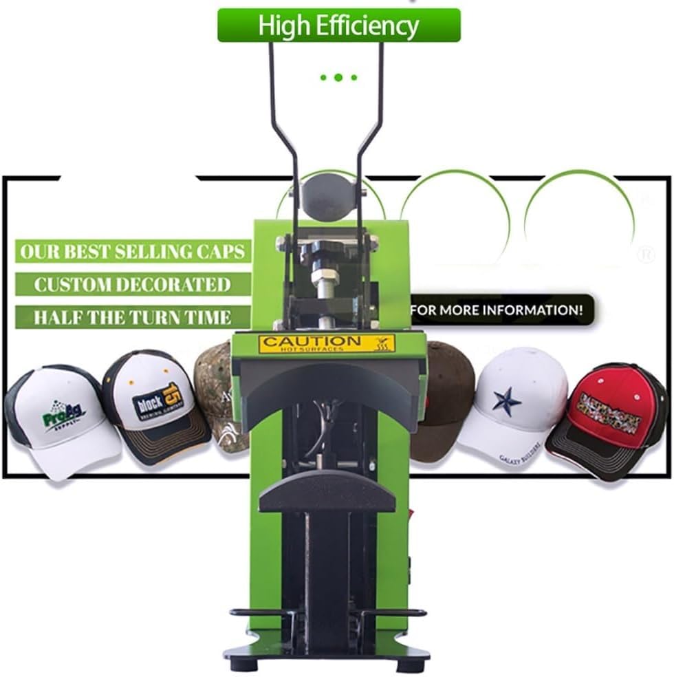 Multifuncional Termofijadora para Gorros con Pantalla LCD miniatura 4