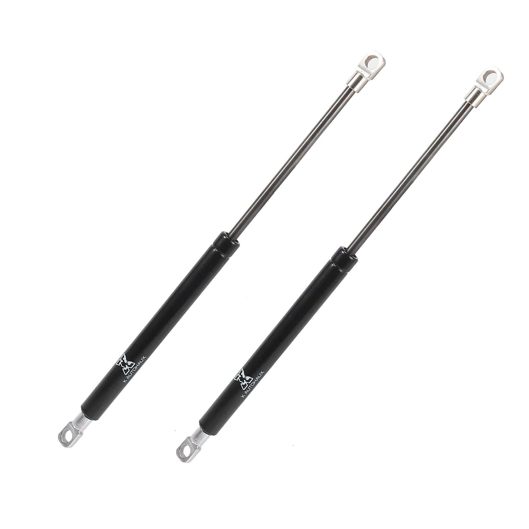 X AUTOHAUX2pcs 15inch 100Lbs/445N Black Car Lift Supports Struts Gas Spring