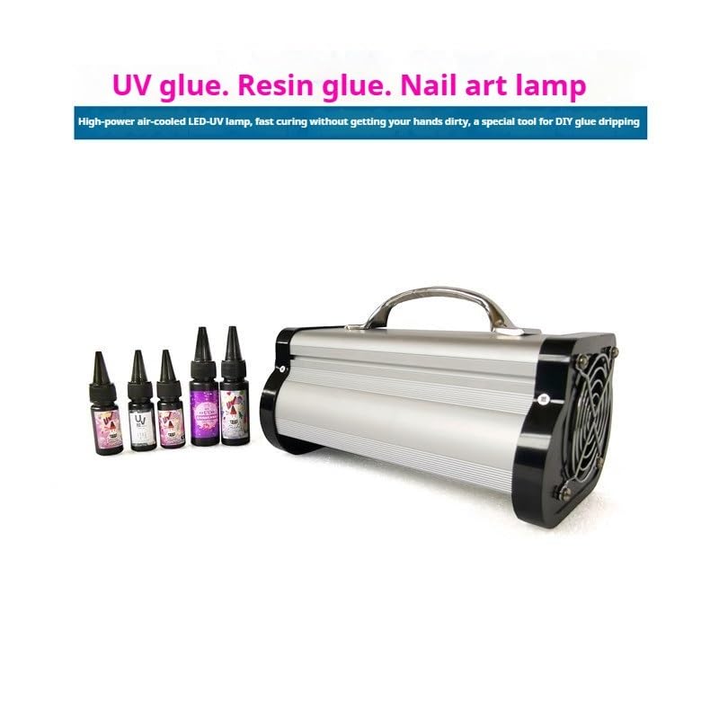 Lámpara de curado UV LED Lámpara de curado Gel UV LED 40 W for uñas con Resina DIY (365-405 NM)