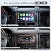 4+64GB Car Radio for Jeep Grand Cherokee 1998-2005 with Carplay & Android Auto Head Unit, 9 inch IPS Touch Screen Car Stereo with GPS Navigation Bluetooth 5.2 Voice Control SWC Backup Camera EQ FM
