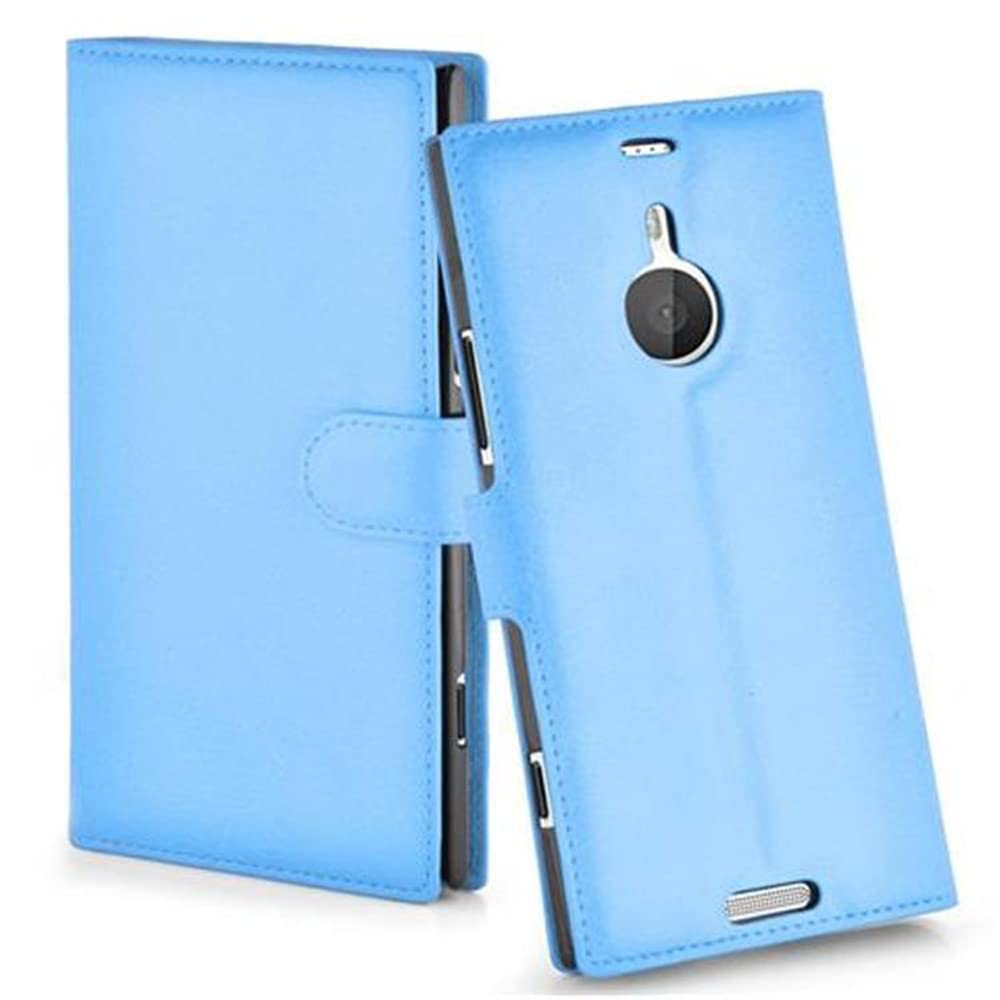 Custodia Cadorabo Flip Per Nokia Lumia 1520 – Pelle Sintetica Nera Con Chiusura Magnetica, Apertura A 360°, Portafoglio E Protezione Totale