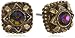 Sorrelli Vintage Style Antique Stud Earrings