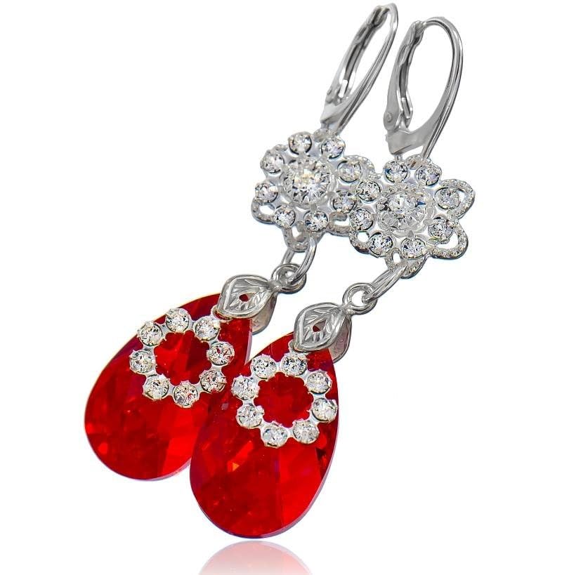 Boucles d'oreilles Siam Orchidea le cadeau idéal en argent