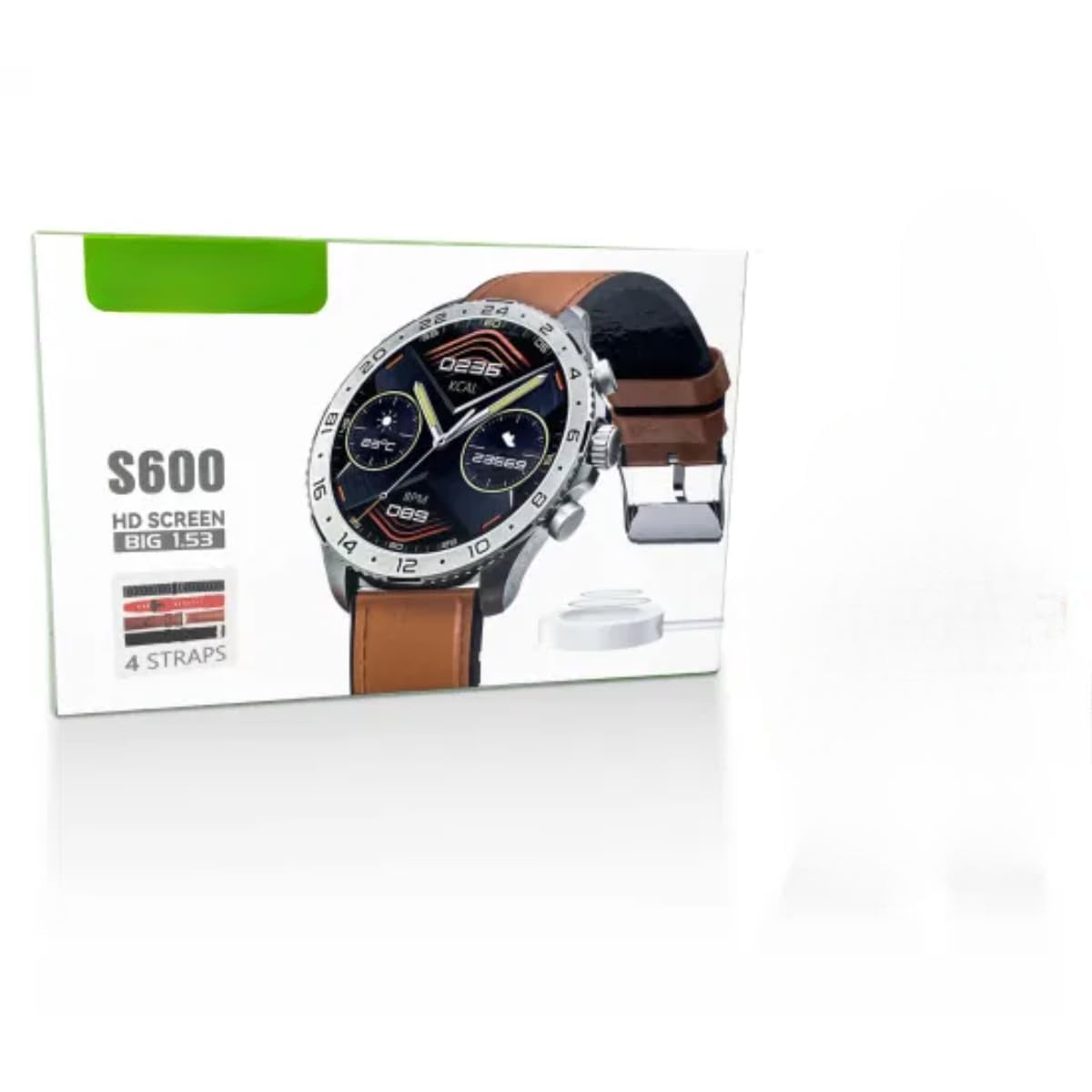 Premium Bluetooth Smartwatch with Calling Feature, Fitness Tracker, 16-Day Battery Life, AI Health Coach, GPS, Heart Rate Monitor, Sleep Tracker, Waterproof Design, Sports Modes for Men & Women