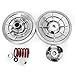 SFriding Aluminum Drive Clutch & Secondary Driven Clutch Kit for Yamaha G2 - G22 Golf Carts 4-Cycle Golf Carts 1985-2006 High Performance Light Weight