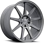 Verde Form VFF02 Brushed Dark Palladium Wheel (20 x 9. inches /5 x 120 mm, 35 mm Offset)