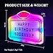 GLITCHCORE LED Bottle Service Sign - Acrylic VIP Club Light Lightweight Handheld for bottle girl sign with Interchangeable Letters Numbers (4 set Letters 2set Numbers) Suitable for bar parties
