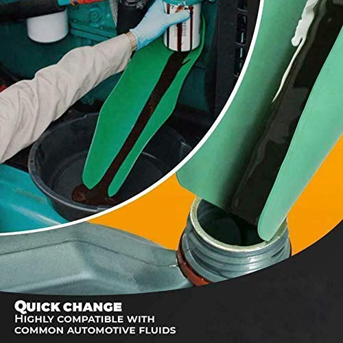 Ajcoflt Funil de ferramenta de drenagem flexível Funil de dobragem de drenagem de óleo flexível (peq