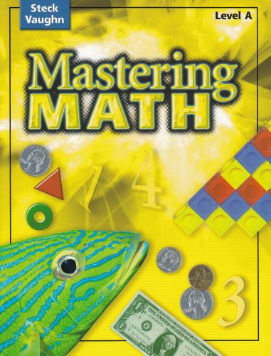 Mastering Math: Level A: Steck-Vaughn: 9780739892008: Amazon.com: Books