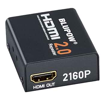 ⭐︎HDMI延長器 4K/60Hzで最大25m 4K/30Hzで最大10m Amazon.com: PWAYTEK 4K HDMI Extender, Ultra HD 4K@60Hz Over