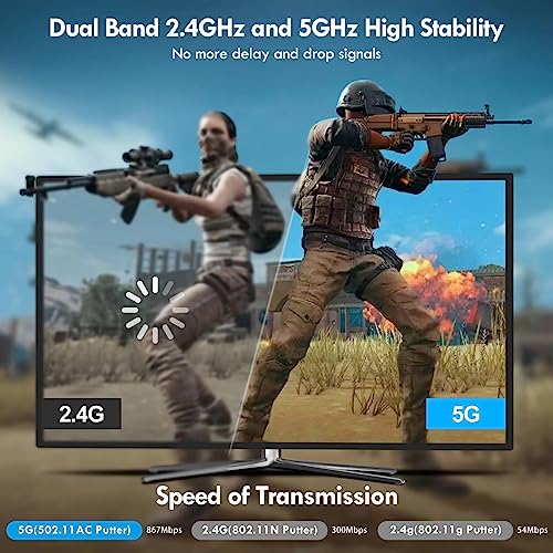 Juconu Wireless Hdmi Display Adapter,Video Mirroring Receiver,Hdmi Cable Adapter Used For Iphone Mac Ios Casting/Mirroring To Tv/Projector/Monitor #TOP3