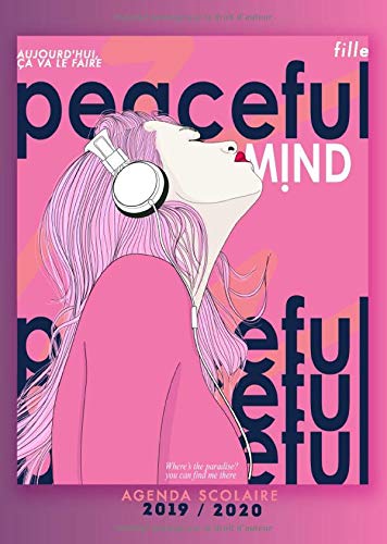 Télécharger Agenda Scolaire 2019 2020 fille: Agenda Scolaire pour l'année scolaire 2019/2020 - Août 2019 à Ao Livre eBook France