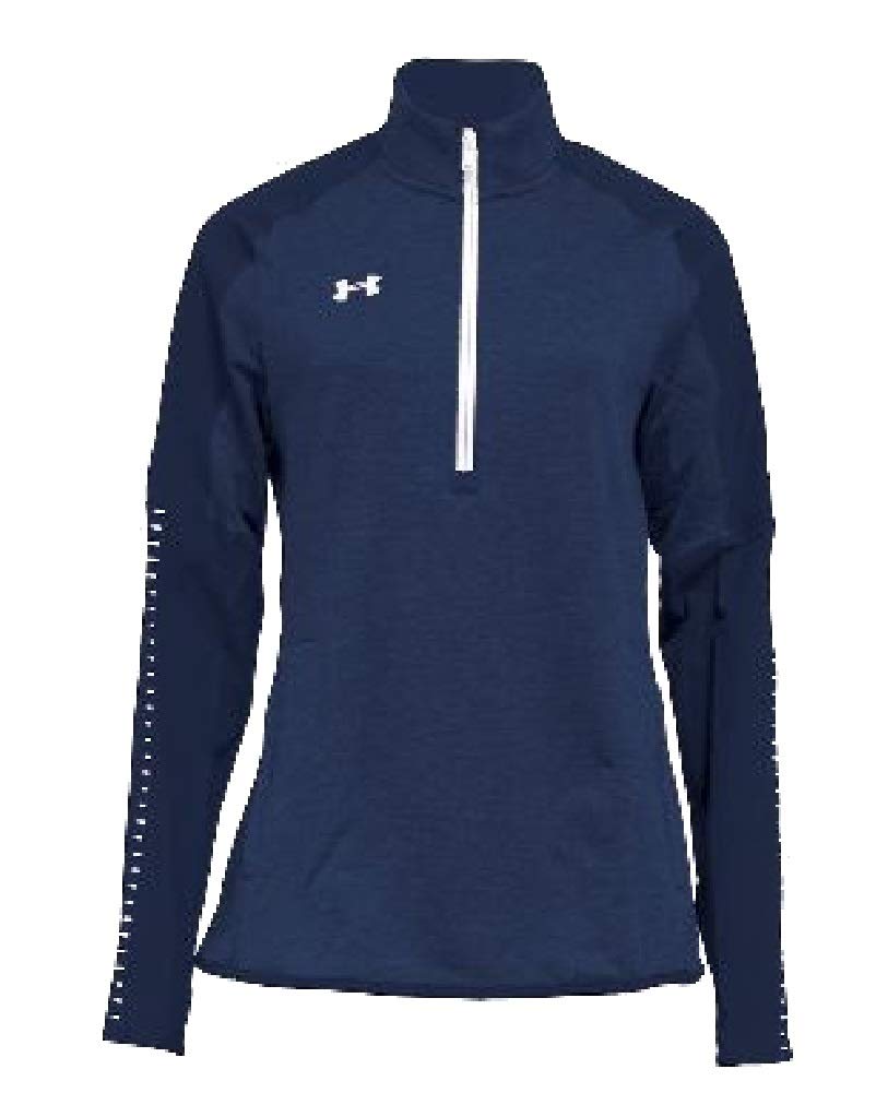 Under Armour Womens UA Knit Warm-Up Zip XL Navy