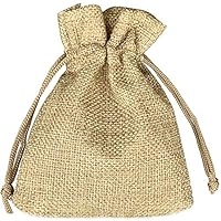 100 Sacchetti Di Iuta Con Coulisse - 7x9cm Per Confetti E Regali - Foto 8