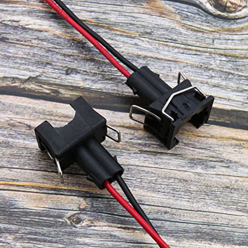 Create idea 2 Pin Auto Kabelbaum Stecker Crimpkontakt 037906240 Kompatibel mit VW Kompatibel mit Skoda Kompatibel mit Seat 2 stück