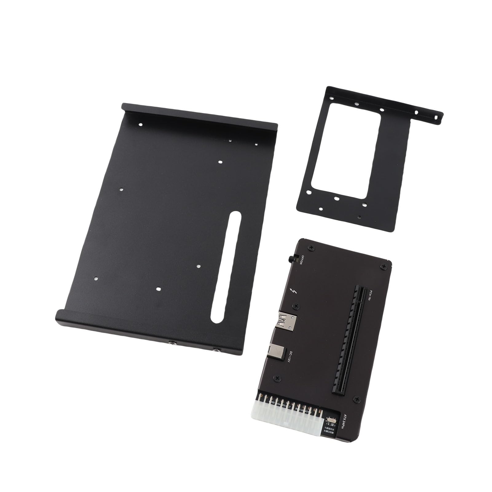 Generic Dock Station GPU Esterna con Design Hot Swap per 3 4 USB 4.0 ATX 24 Pin Connettore PCIE 16X Slot per Appassionati di Editing Video Lega di Alluminio