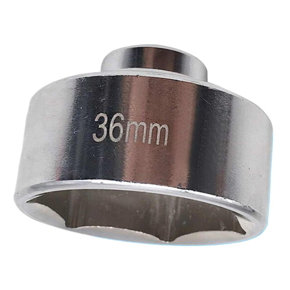 Strumento per rimuovere l'alloggiamento del contenitore da 36 mm compatibile con la funzione Strumento chiave per filtro dell'olio con presa per filtro dell'olio per basso profilo