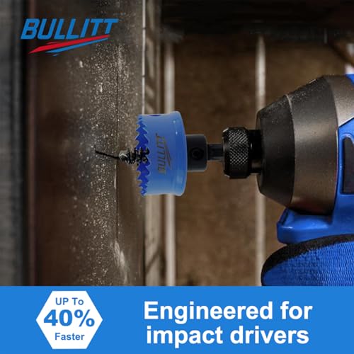 BULLITT 3PCS M42 HSS Bi-Metal Hole Saw Set, 20,25,32MM Hex Shank Impact Hole Cutter Set Perfect for Drilling Thin Metal,Stainless Steel,Mild Steel and Aluminium 6 BULLITT 3PCS M42 HSS Bi-Metal Hole Saw Set, 20,25,32MM Hex Shank Impact Hole Cutter Set Perfect for Drilling Thin Metal,Stainless Steel,Mild Steel and Aluminium - Image 6