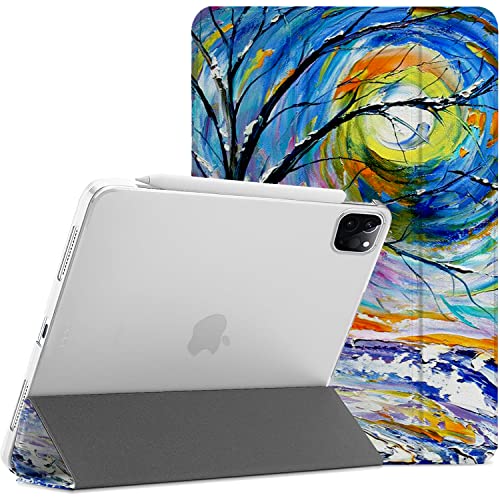 Image of DuraSafe iPad Pro 12.9 inch 4th Gen 2020 Cover A2229 MY2H2HN /A MY2J2HN /A A2069 MXAT2HN /A MXAV2HN /A MXAU2HN /A MXAW2HN /A A2233 MY3K2HN /A MY3J2HN /A MXFY2HN /A MXG12HN /A MXFX2HN /A MXG02HN /A - Color Emblem