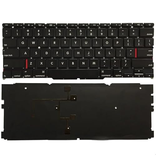 Air 11インチ A1370 A1465 MC968 MC969 MD223 MD224 ロシア語/米国/フランス語 AZERTY/スペイン語/ラテン語 ノートパソコン用キーボード(US backlit)