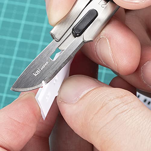 最安値 貝印カミソリ 貝印 職専メス刃カッター替刃15枚 No 21の価格比較