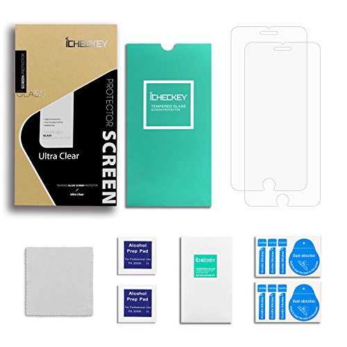 Icheckey [ 2 Pack ] Screen Protector Compatible For Iphone 8 7 6S 6 Se 2020/2022, 2.5D Premium Hd Clear Tempered Glass Screen Protector Cover For Iphone 8/7/6S/6 4.7" #TOP6