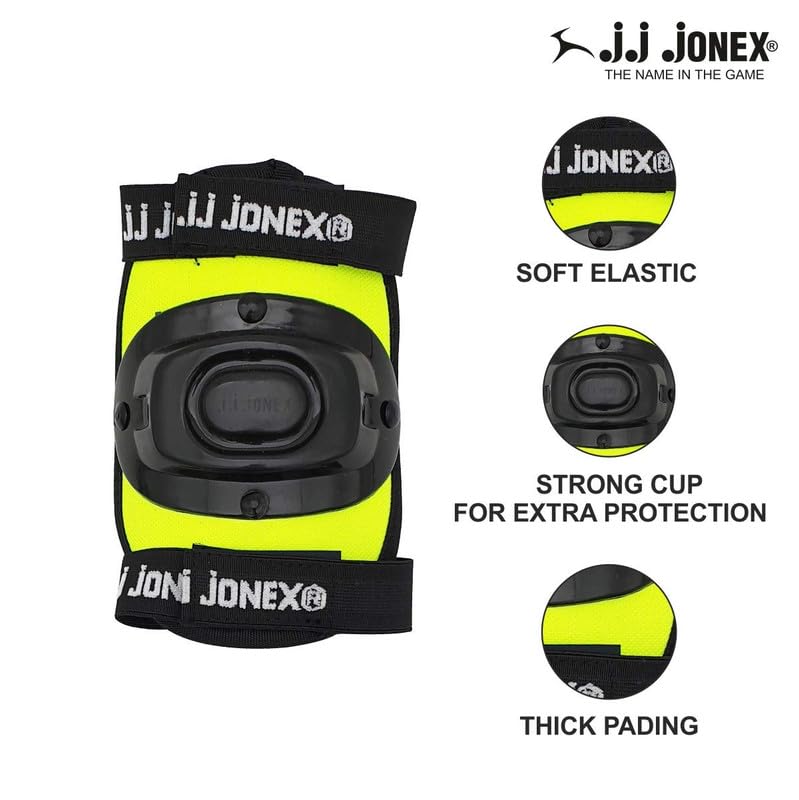 Image of JJ JONEX Protective Set Skating and Cycling Guard Combo Large Green /Full MYC