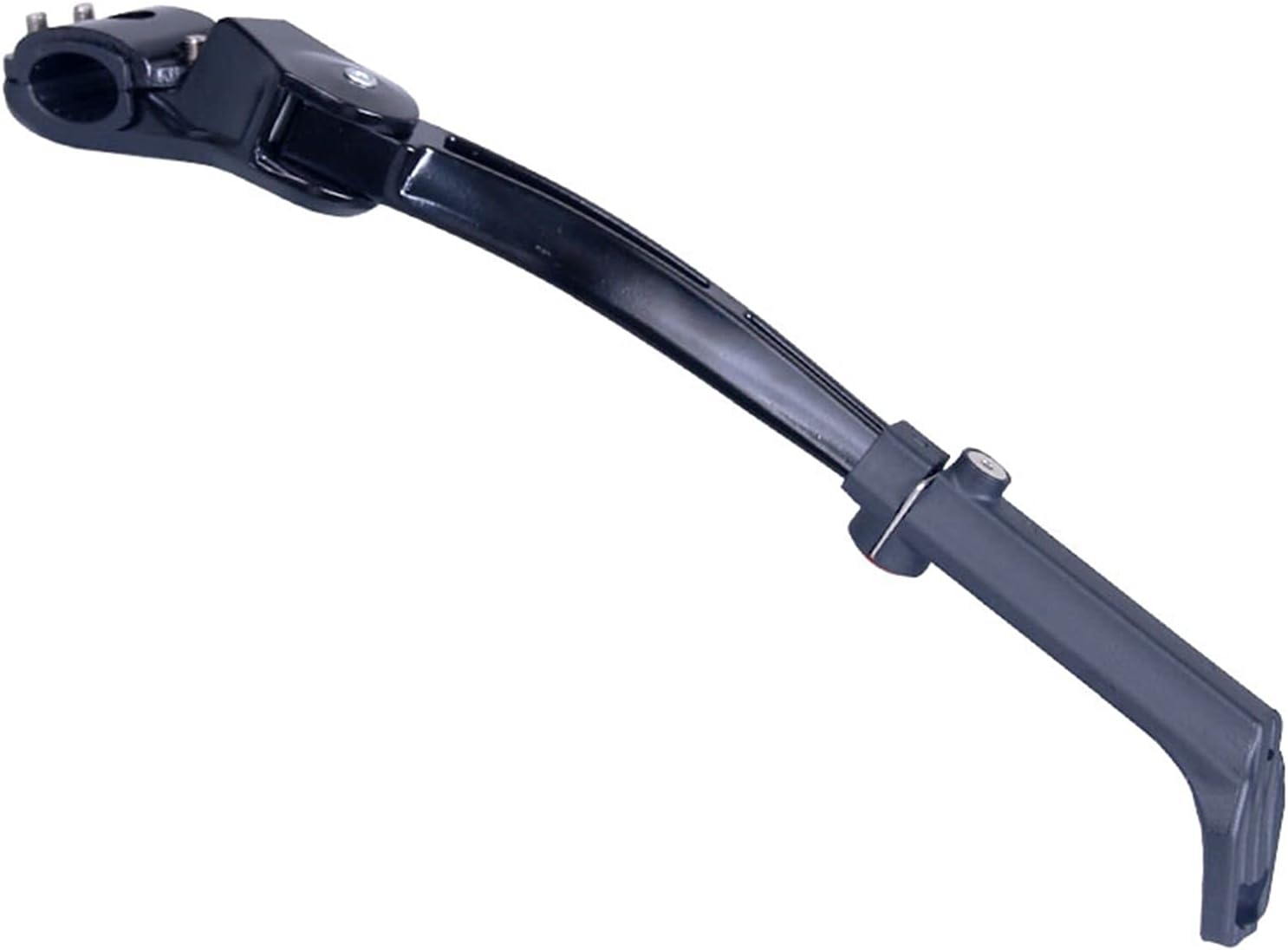 LJLCD Bicycle Stand Easydo Bicycle Bike Kickstand Parking Rack Mountain Bike Support Side Kick Stand Foot Brace 24''-29'' Adjustable 34-41cm Durable (Color : Black Red)