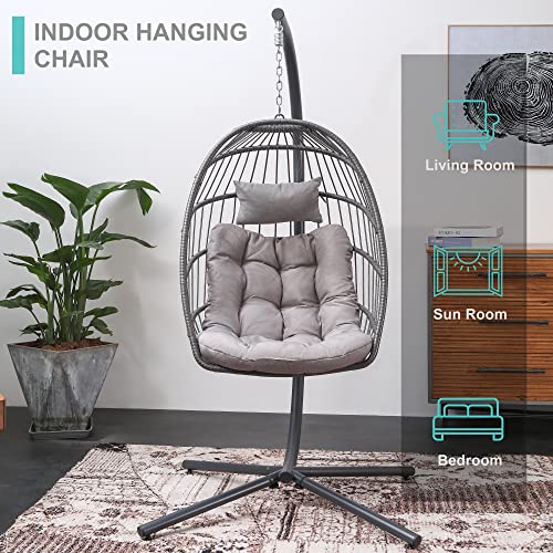 Consejos y reviews para comprar Sillas Colgantes con Soporte para Jardín que Puedes comprar On-line. 5 Imagen adicional