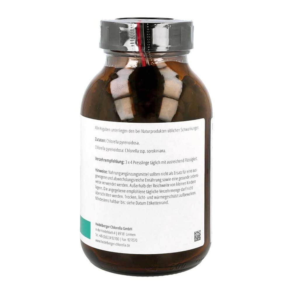 Chlorella Pyrenoidosa Presslinge 1280 stk