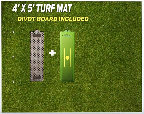 Divot Board 4'x5' Hitting Mat