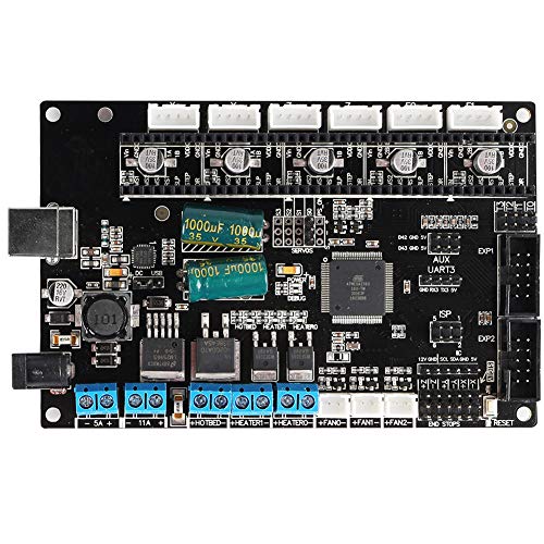 QLING Placa Base Placa Base Accesorios duraderos Impresora 3D para TriGorilla Integral 4Layers Placa Controlador PCB Repuesto Hardware Estable Oficial(Sin 4988 Mega2560)