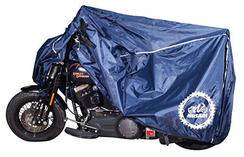 Nuzari Heavy Duty Motorcycle Cover - Outdoor Bike Storage Motorcycle Covers - Motorcycle Cover Waterproof Outdoor - Dirt Bike Covers #TOP3