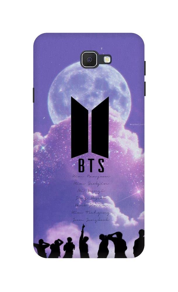 Arvi Enterprise Moon with BTS Printed Hard Case for Samsung Galaxy j7 Prime/Samsung on7 2016/ Samsung on nxt Multi-Colored