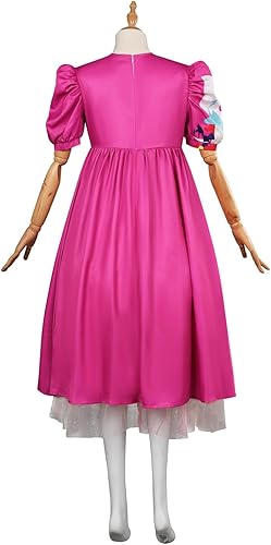 Miniatura 3 de Disfraz de muñeca extraña para niños, vestido de cosplay de Kate, manga corta, falda de malla abombada, trajes de Halloween para fiesta de niñas