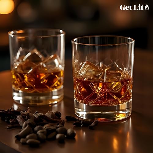 Image of Get Lit | Vanilla Bourbon | 16 oz Double-Wick Scented Candle | Hand-Poured in Missouri, USA | Smooth Vanilla & Aged Bourbon Fragrance